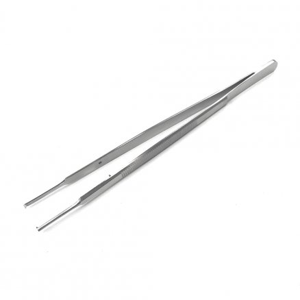 Пінцет хірургічний по Gerald, прямий. Довжина 17,5 см